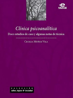 cover image of Clínica psicoanalítica